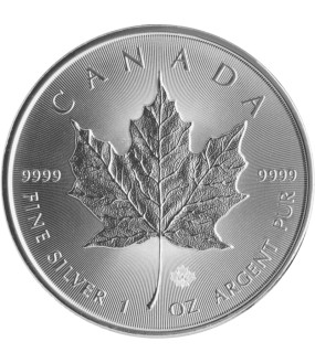 1 Unze Silber Maple Leaf - diverse (differenzbesteuert)