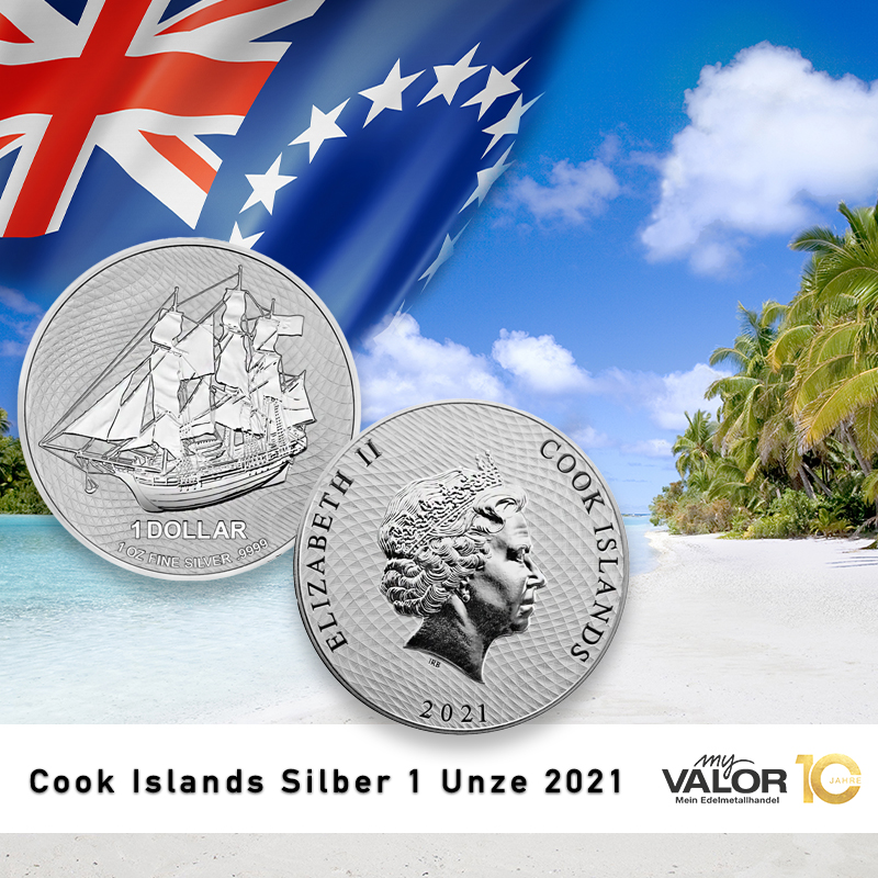 Cook Islands 2021 Münze